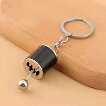 Beautiful Car Modification Pendant Six Gear Shift Keychain Car Pendant Shifter Metal Keyring