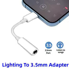 Lighting To 3.5mm Headphone Adaptador 8pin To 3 5MM Adapter Earphone Jack Cable for IPhone 14 13 12 11 Pro Max Xr Xs 8 7