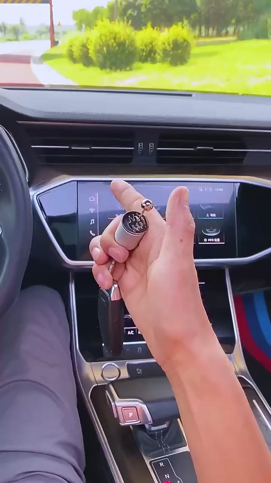 Beautiful Car Modification Pendant Six Gear Shift Keychain Car Pendant Shifter Metal Keyring